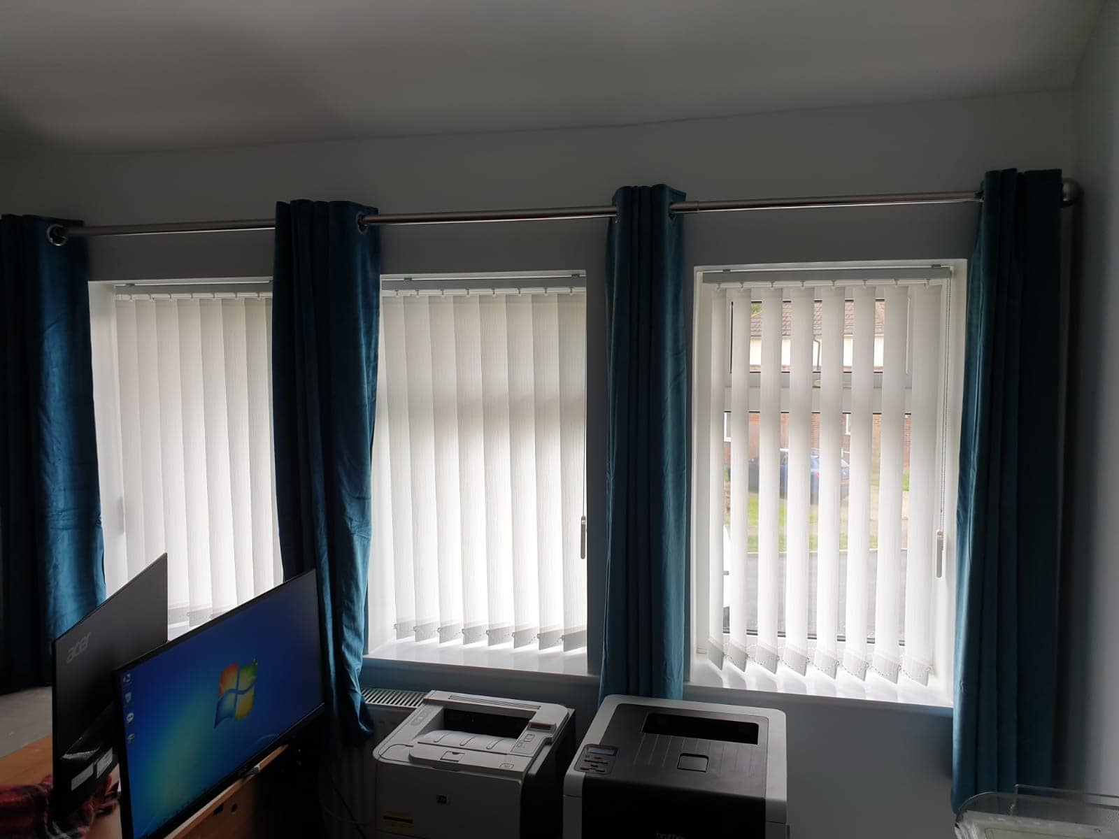 new home new blinds - vertical blinds
