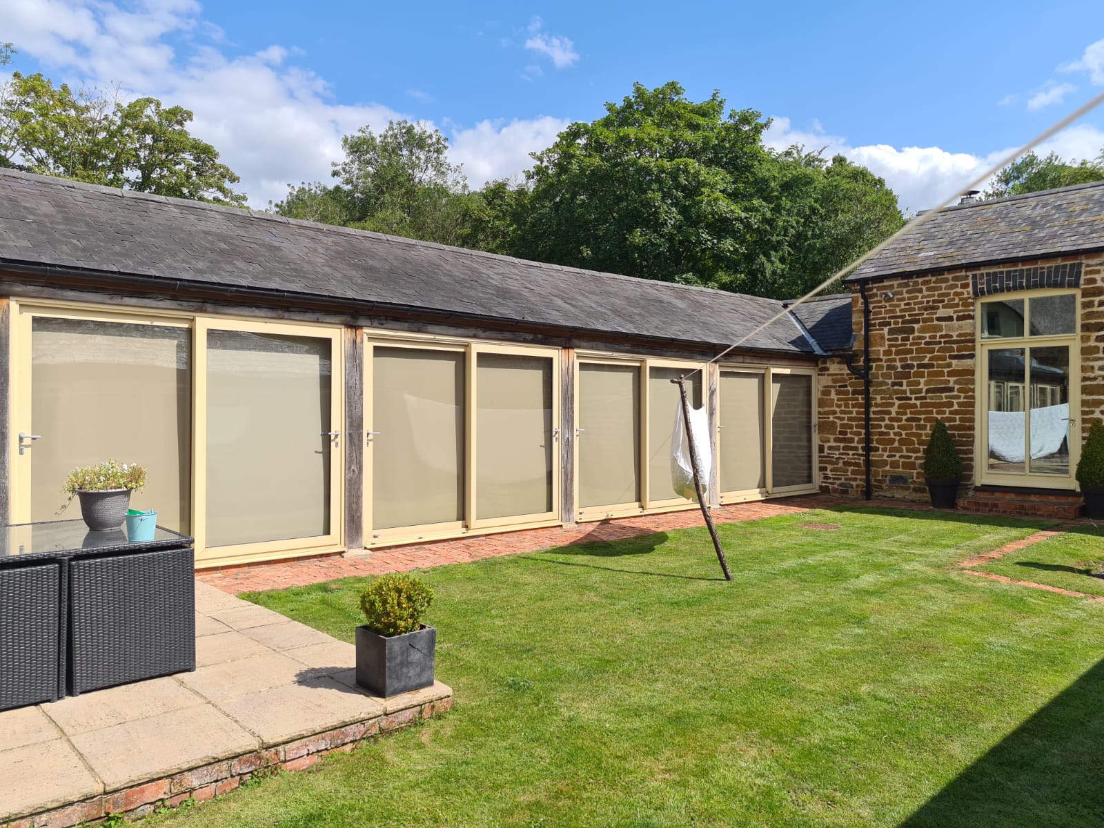 Gillian’s Blinds Lights Up a Barn Conversion with Roller Blinds